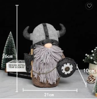 Viking Warrior Gnome Doll Viking Warrior Gnome Doll
